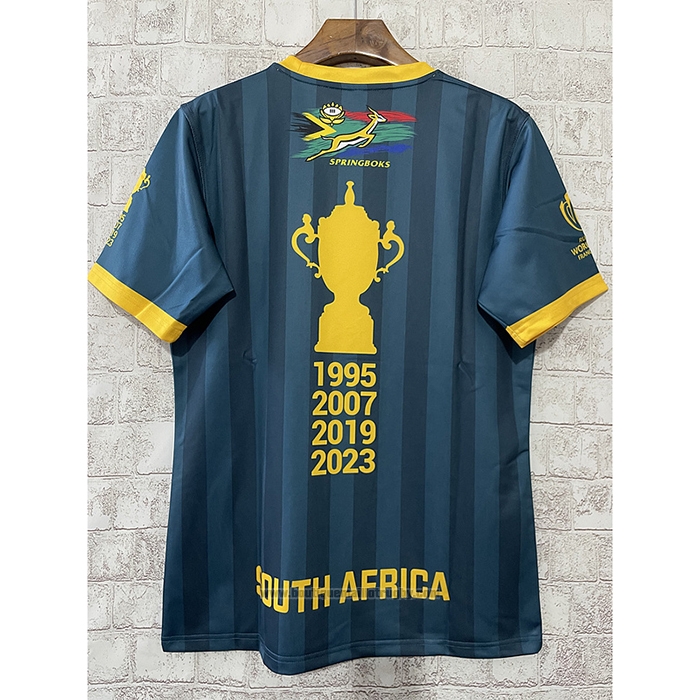 Maillot Afrique Du Sud Rugby 2023 World Cup Champion